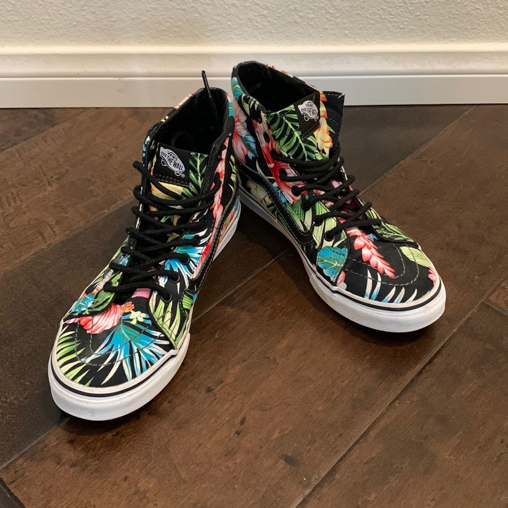 Vans Hawaiian print